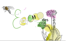 Logo de l'association L'echo des sens , pour laquelle, Marie Blanchis, sophrologue, intervient régulièrement pour des animations dans les environs de Rouen.